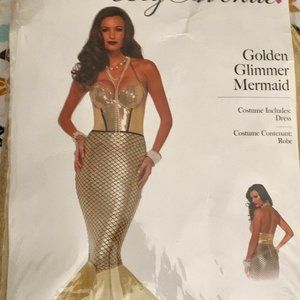 GOLD MERMAID COSTUME